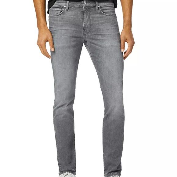 Joe's Jeans Men 40x32 Gray Wash Slim Fit The Asher Emrys Denim Jeans - Picture 1 of 6